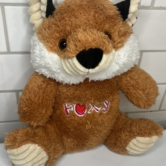 Homerbeat Brown Foxy Fox Plush - 9" - Picture 2 of 5